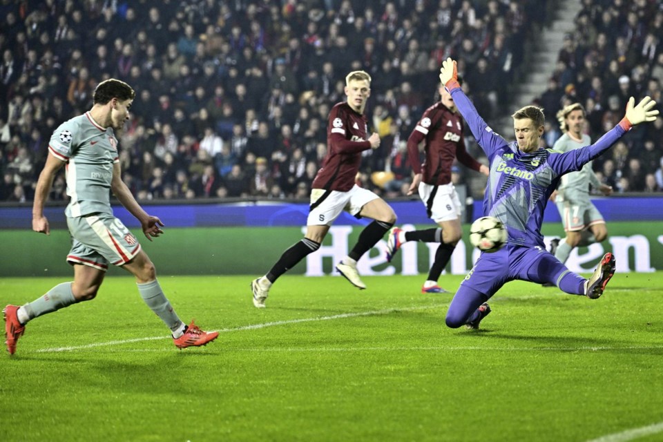 Julián Álvarez heeft het geluk om het kampioenschap te winnen